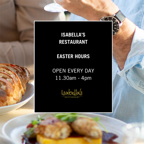 Isabella's - Easter Opening Hours