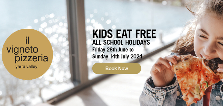 SCHOOL HOLIDAYS - Kids Eat Free at Il Vigneto