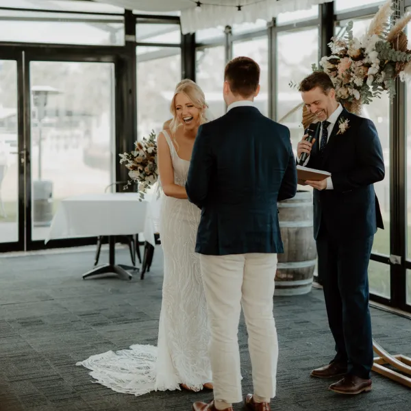 Wedding Ceremony at Rochford Wines