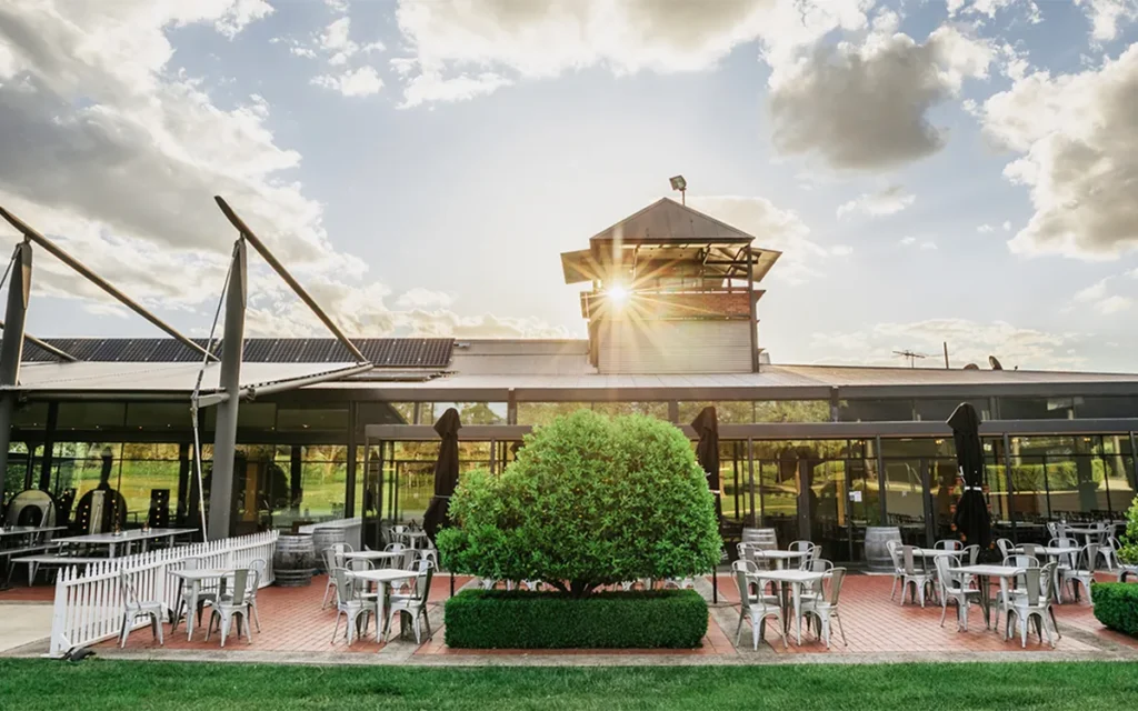 Isabella’s restaurant terrace at Rochford